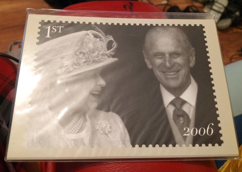 Royal mail stamp card - mail, series