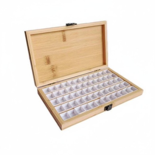Wooden watercolor palette - watercolor,