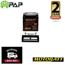 Motobatt Battery  Black 12v