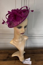 Peter Bettley Fuchsia Sinamay