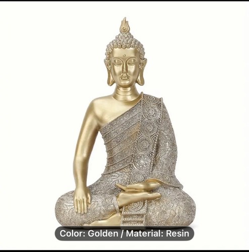 Buddha statue resin meditation - statue,