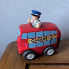 WOW Toys Red Bus Basil & Bus