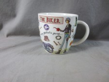 Queens by Churchill At Your Leisure The Biker Fine China Coffee Tea Mug Cup