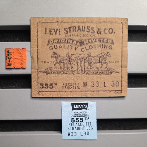 Vintage levi 555 - vintage, tab