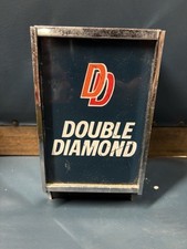 Vintage Rare Double Diamond Font Bar topper
