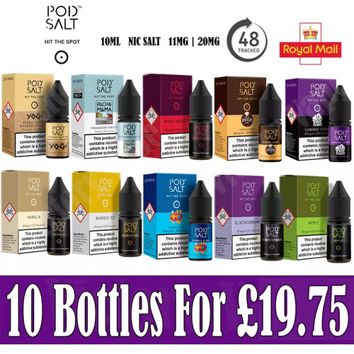 Pod salt 10ml nic salts - pod,