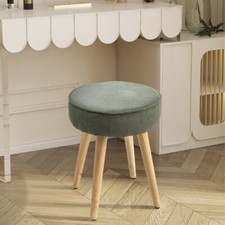 Upholstered Footstool Pouffe