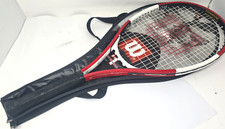 Wilson Roger Federer Double Beam Titanium Tennis Racket with Head Cover