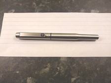 PARKER 25 FLIGHTER CT FOUNTAIN PEN 1987 NICE CONDITION BLUE NIB