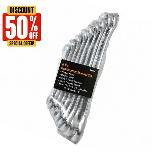 Spanner set 8 imperial - spanner, set.