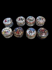 Lot of 8 Halcyon Days Enamel