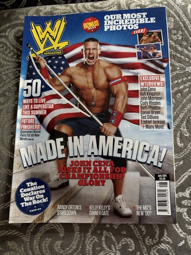 Wwe magazine official - wwe,
