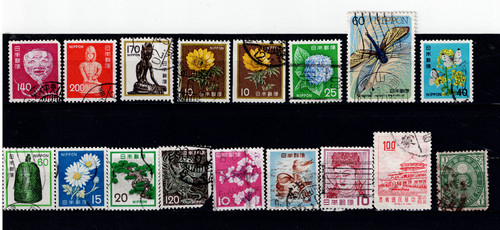 Old stamp collection - , japan