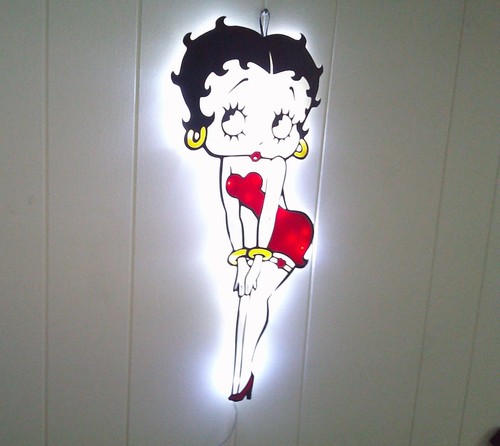 Light betty boop - 3d, up