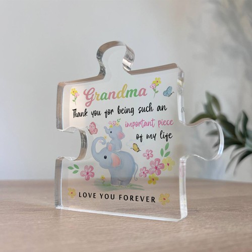 Gifts for grandma puzzle - for,
