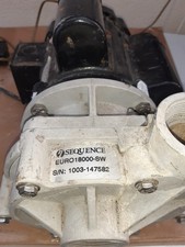 Sequence Pond Pump,240v, shed