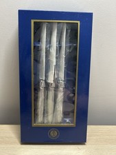 Laguiole Production Steak Knives Set Of 3 With Neutral Handle Fine Dinning boxed