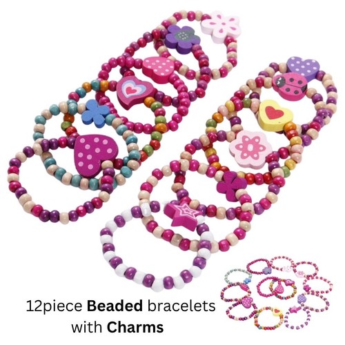 12pcs girls kids beaded - girls,
