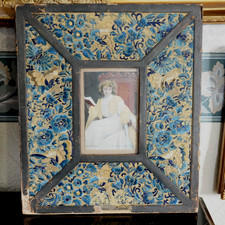 Antique Leatherette Picture