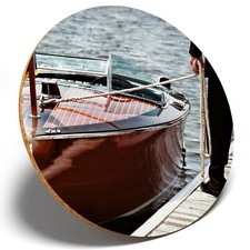 1 x Vintage Wooden Speed Boat