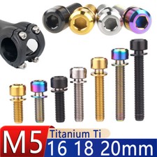 M5 Bicycle Stem Bolts Titanium
