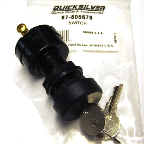Ignition key switch mercury - -,