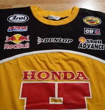 Honda Shirt Mens Uk L  Yellow/