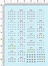 1/35 decals WWII German Helmet