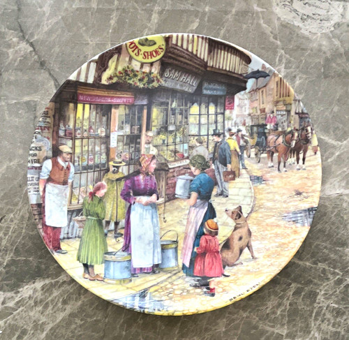 Round porcelain collector - round,
