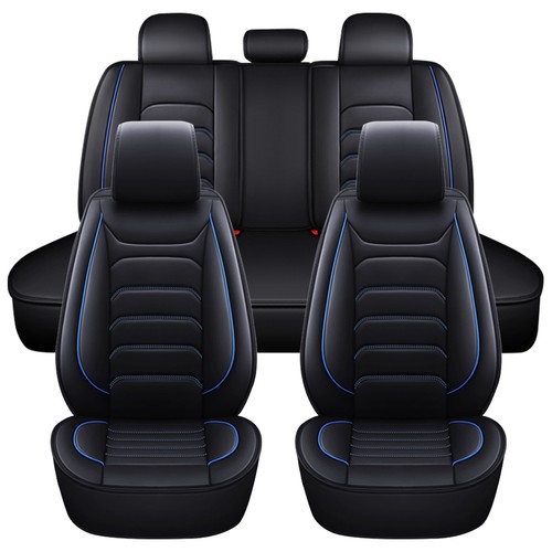 Blue car seat covers - car,