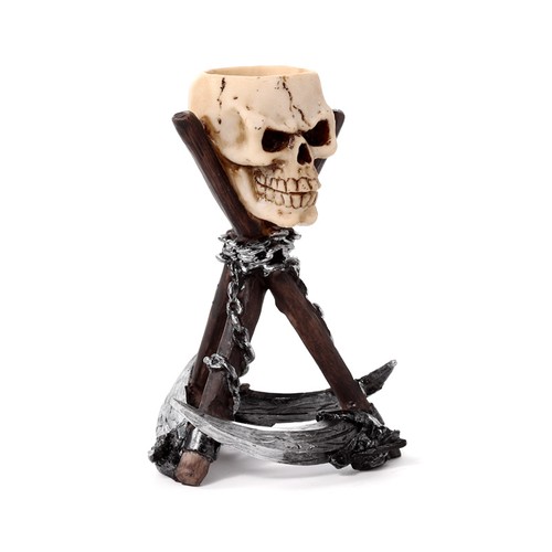 Skull head with - skull,