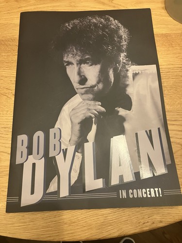 Bob dylan concert - in, brochure