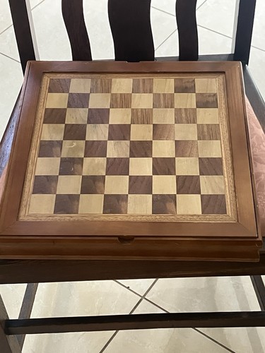 Wooden boxed chess - boxed,