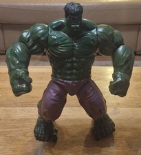 14" Incredible Hulk Talking Action Figure Marvel Disney Store Large Sounds
