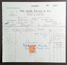 1944 Sir John Pratt & Co