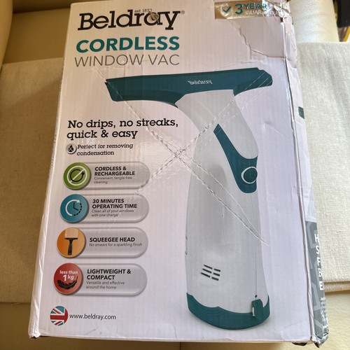Beldray cordless window vac - beldray,