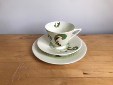 Vintage 1930's Royal Doulton Lynn Trio Art Deco Trio Tea cup saucer plate - VGC
