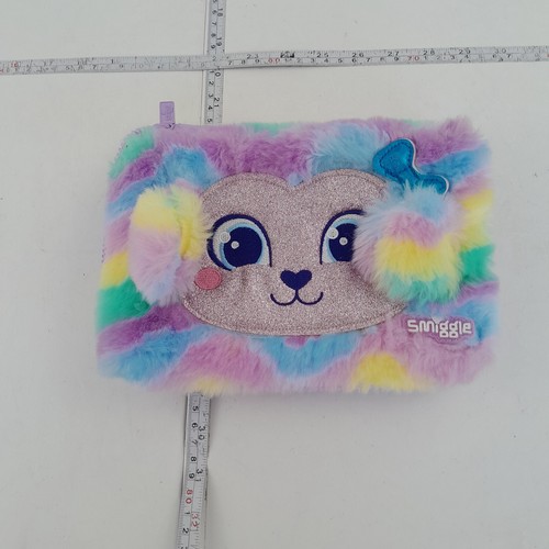 Smiggle pencil case fluffy - smiggle,