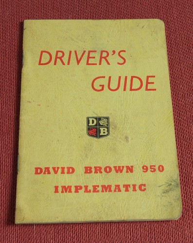David brown 950 implematic - david,