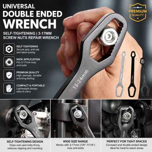 Universal double ended - double,