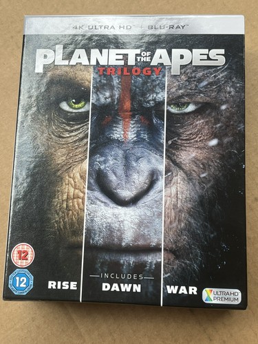Planet the apes trilogy 4k - apes,