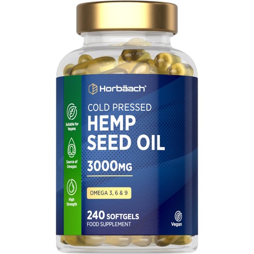 Hemp seed oil capsules - hemp,