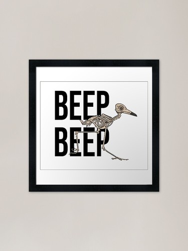 Beep roadrunner - roadrunner, skeleton
