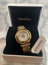 Pandora gold-tone watch in