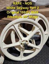 RARE White Skyway Tuff II BMX