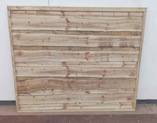 10 X 6FT X 5FT SUPER HEAVY DUTY WANEYLAP GARDEN FENCE PANELS TREATED TIMBER
