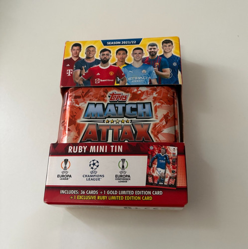 Topps match attax ruby mini - match,