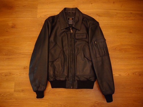 Alpha industries leather - industries,