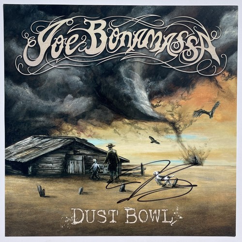 Signed joe bonamassa dust bowl - signed,