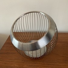 WMF Living Lounge Basket Fruit Bowl - Large 26x19cm -  Stainless Steel